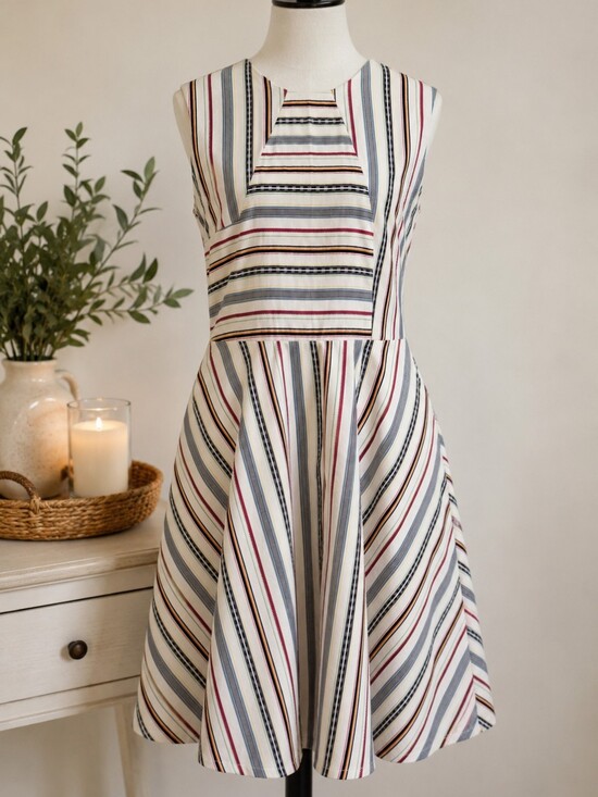 kate spade Dresses & Skirts - Kate Spade Saturday Striped Fit & Flare Dress